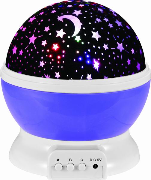 AZ Trading & Import Night Light Projection Lamp (Purple)