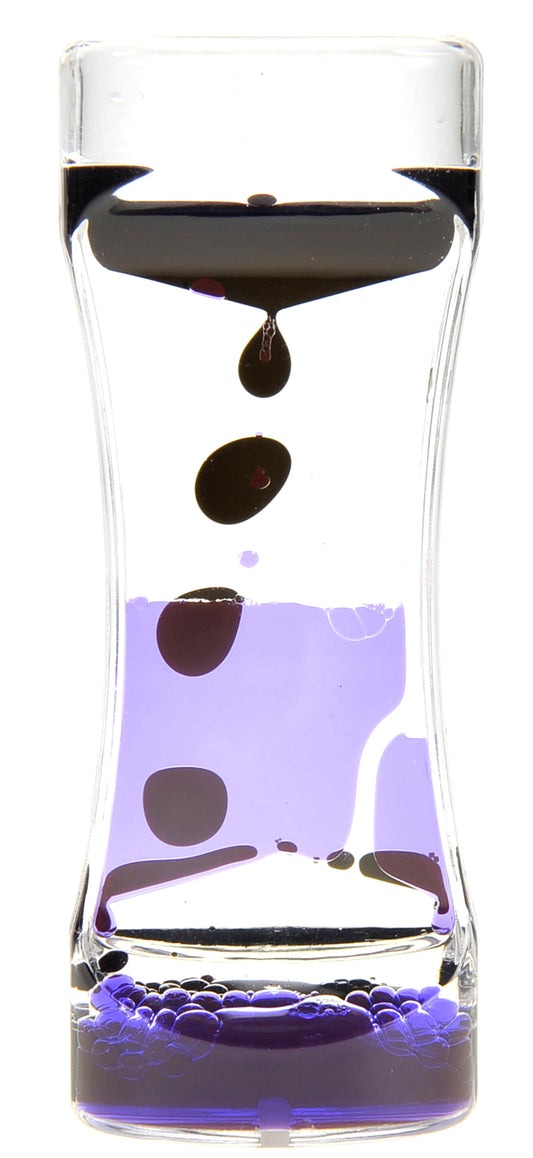 AZ Trading and Import Liquid Motion Bubbler (Black Purple)