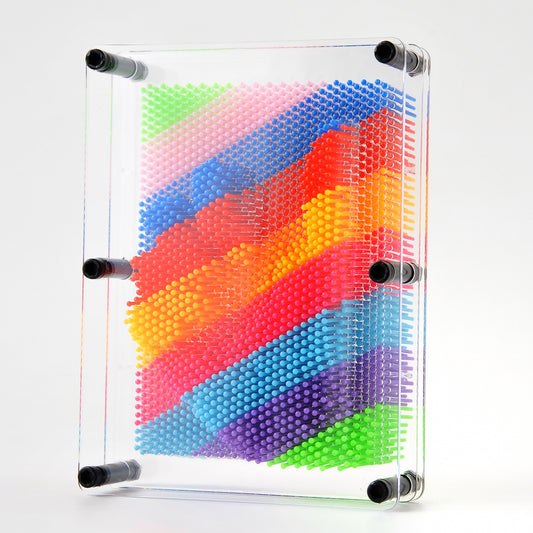 AZ Trading & Import 3D Pin Art Impression Board (Rainbow)