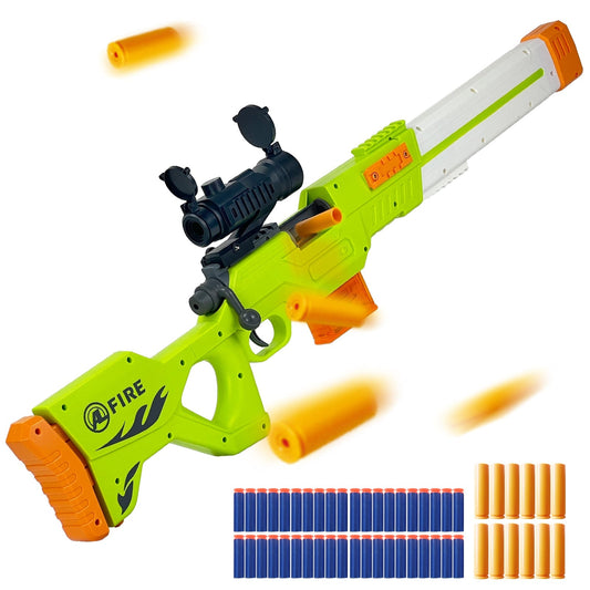 Toy Gun with Foam Dart Bullets, Toy Blaster, Toy Guns for Boy & Girl, Blaster Guns Shooting, Christmas Halloween Birthday Gifts for Adults Teen - US Stores
