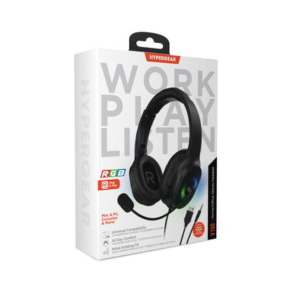 V150 Home/Office Stereo Headset | Black - US Stores