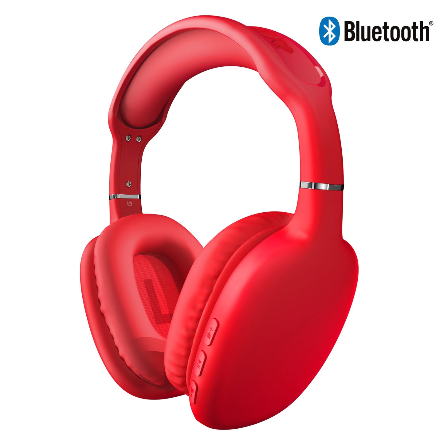 VIBE Wireless Over-the-Ear Headphones/ Red - US Stores