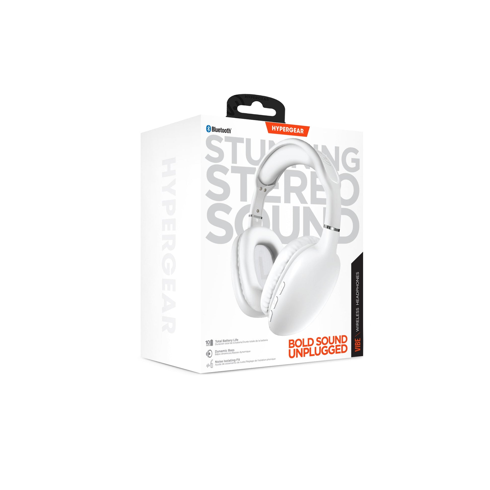 VIBE Wireless Over - the - Ear Headphones | White - US Stores