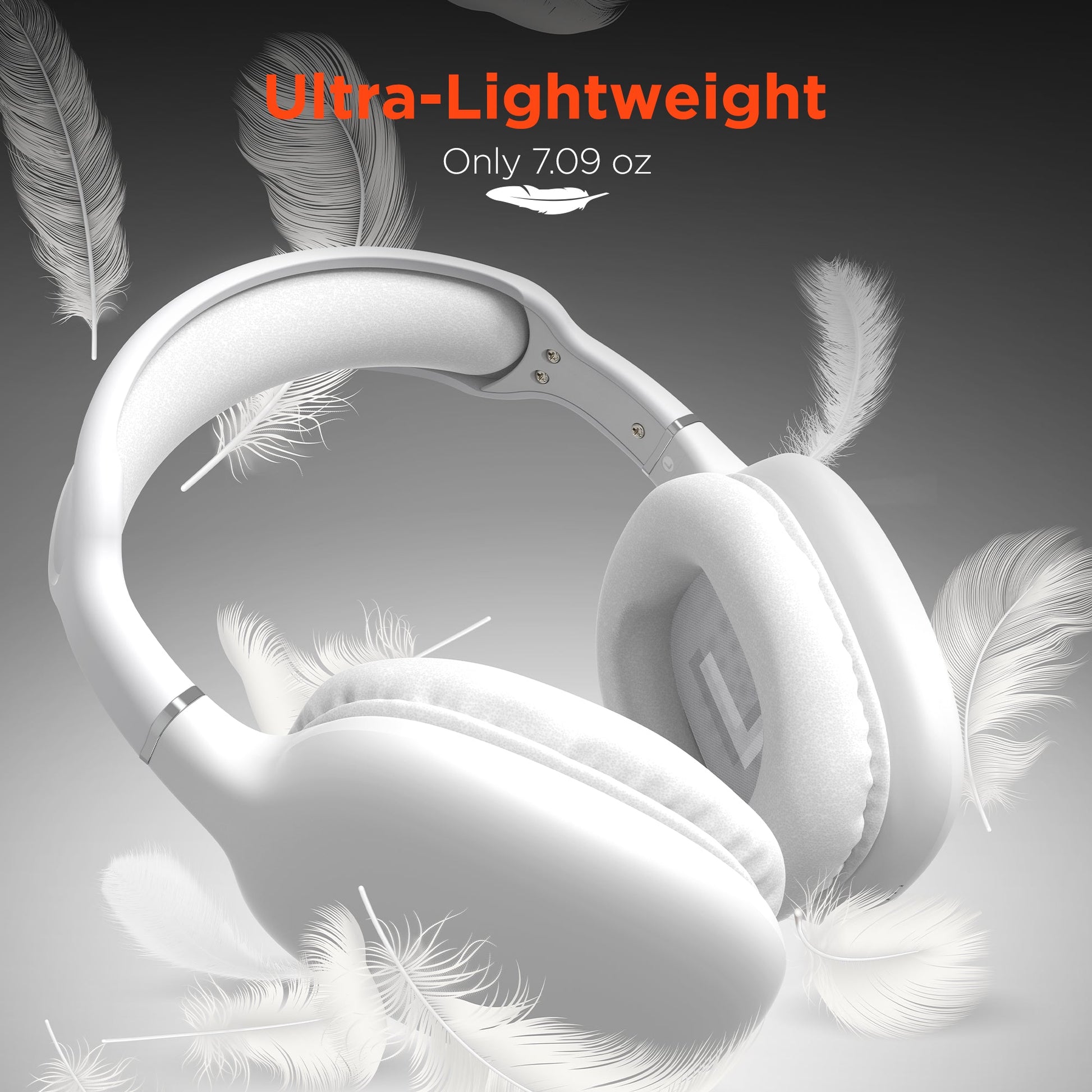 VIBE Wireless Over - the - Ear Headphones | White - US Stores